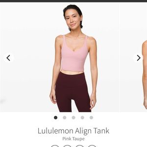🍋🍋 Lululemon align tank